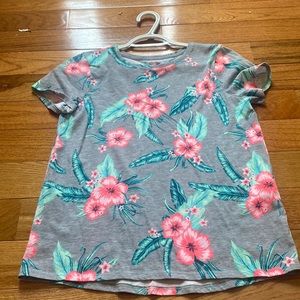 Floral kids t-shirt